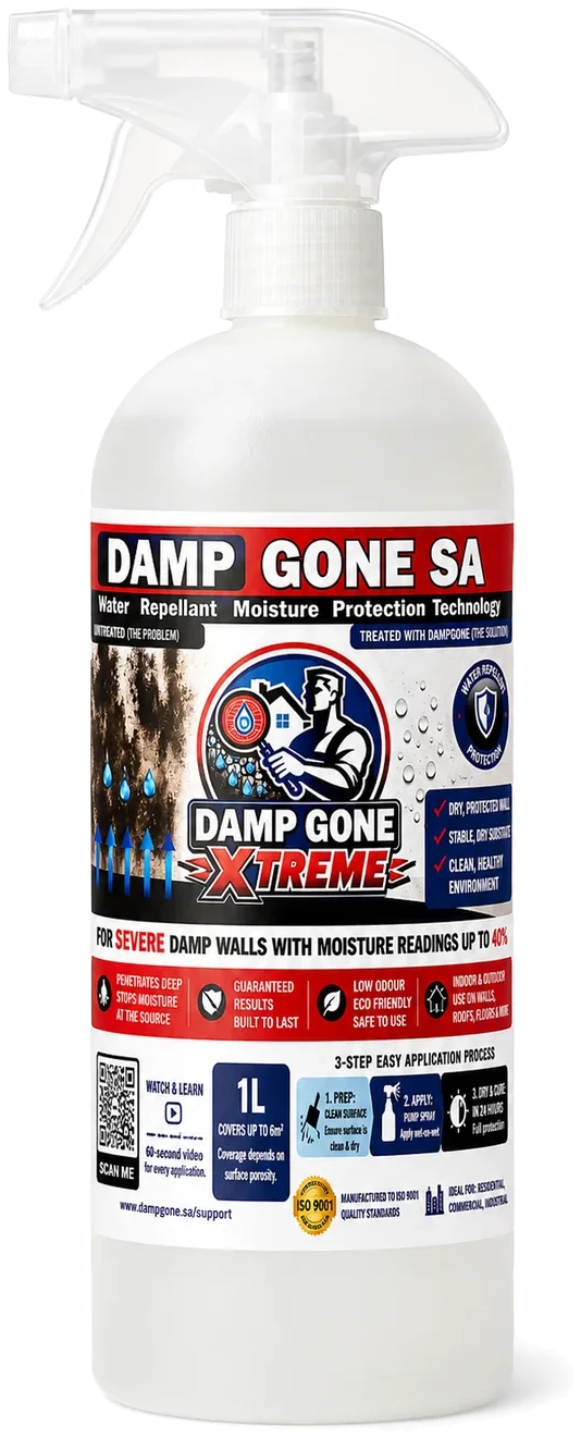 Damp Gone Xtreme 1L bottle, alternate view