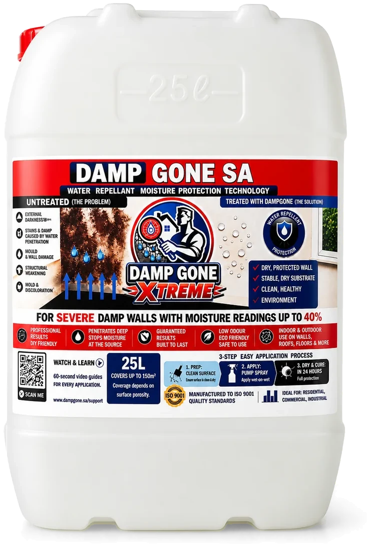 Damp Gone Xtreme 25L bottle, alternate view